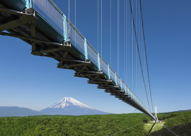 日本一のつり橋スカイウォーク